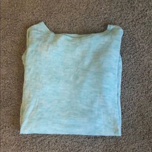 Liz Claiborne long sleeve blue/green top